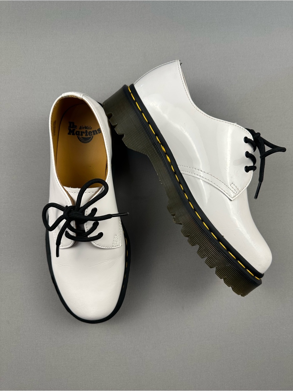 NWOT/LIKE NEW Dr Martens 1461 Bex Glossy Patent Leather Shoes - US M 9 / US L 10